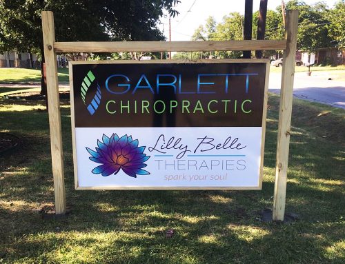 Garlett Chiropractic / Lilly Belle Therapies Signage