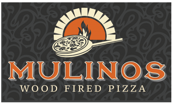 Mulinos Wood Fired Pizza Logo Design DFW